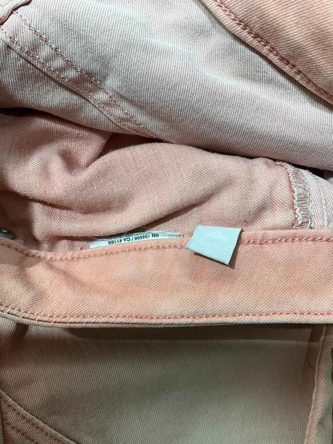 Jean G-star Raw 3301 ARC Femme S coupe Slim rose – photo 9